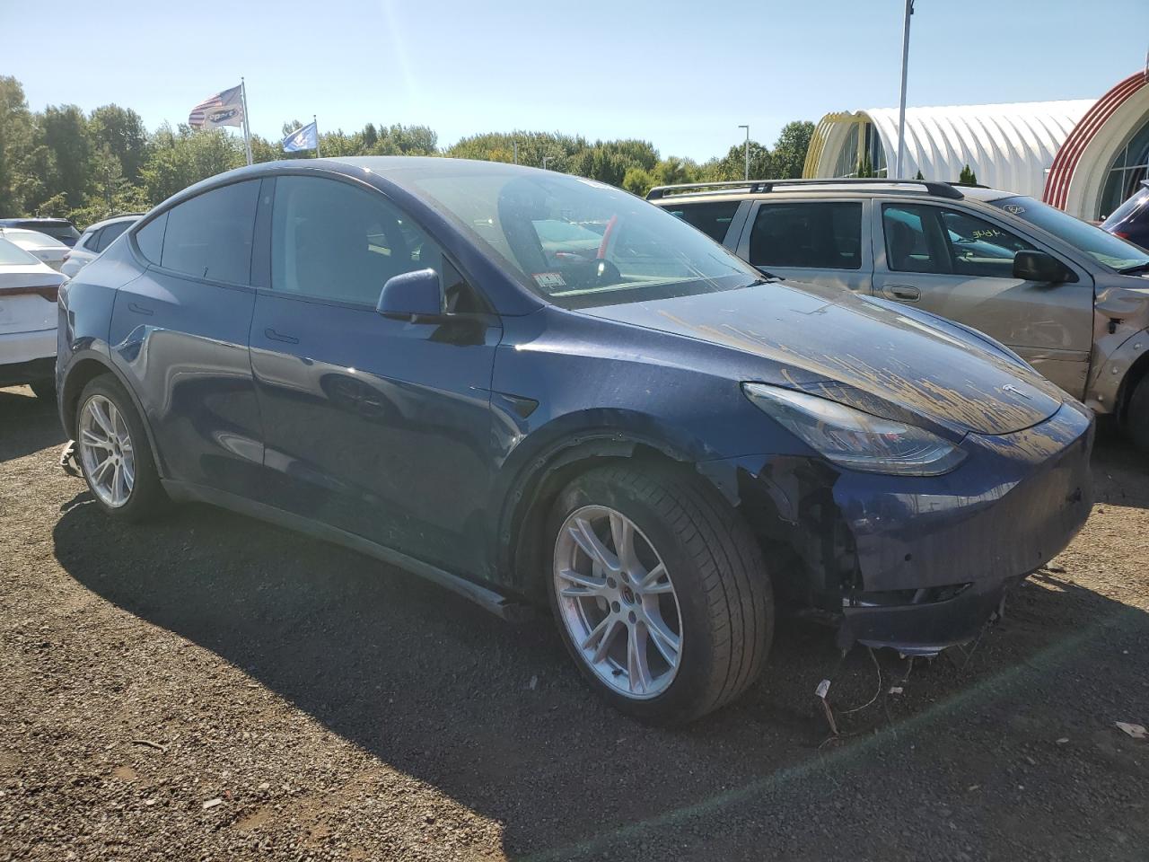 2022 TESLA MODEL Y  VIN:7SAYGDEE1NF318022