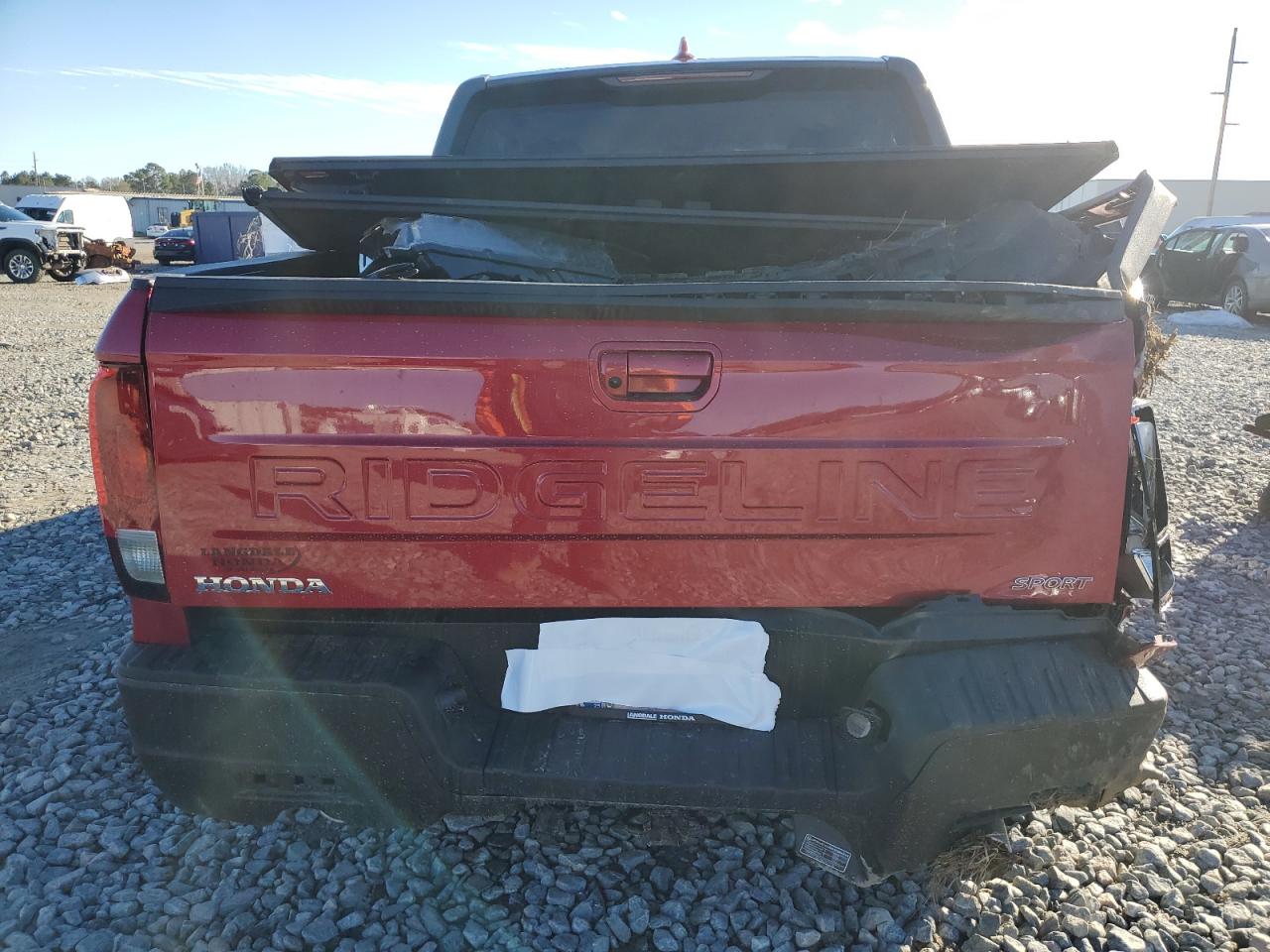 2024 HONDA RIDGELINE SPORT VIN:5FPYK3F19RB005508