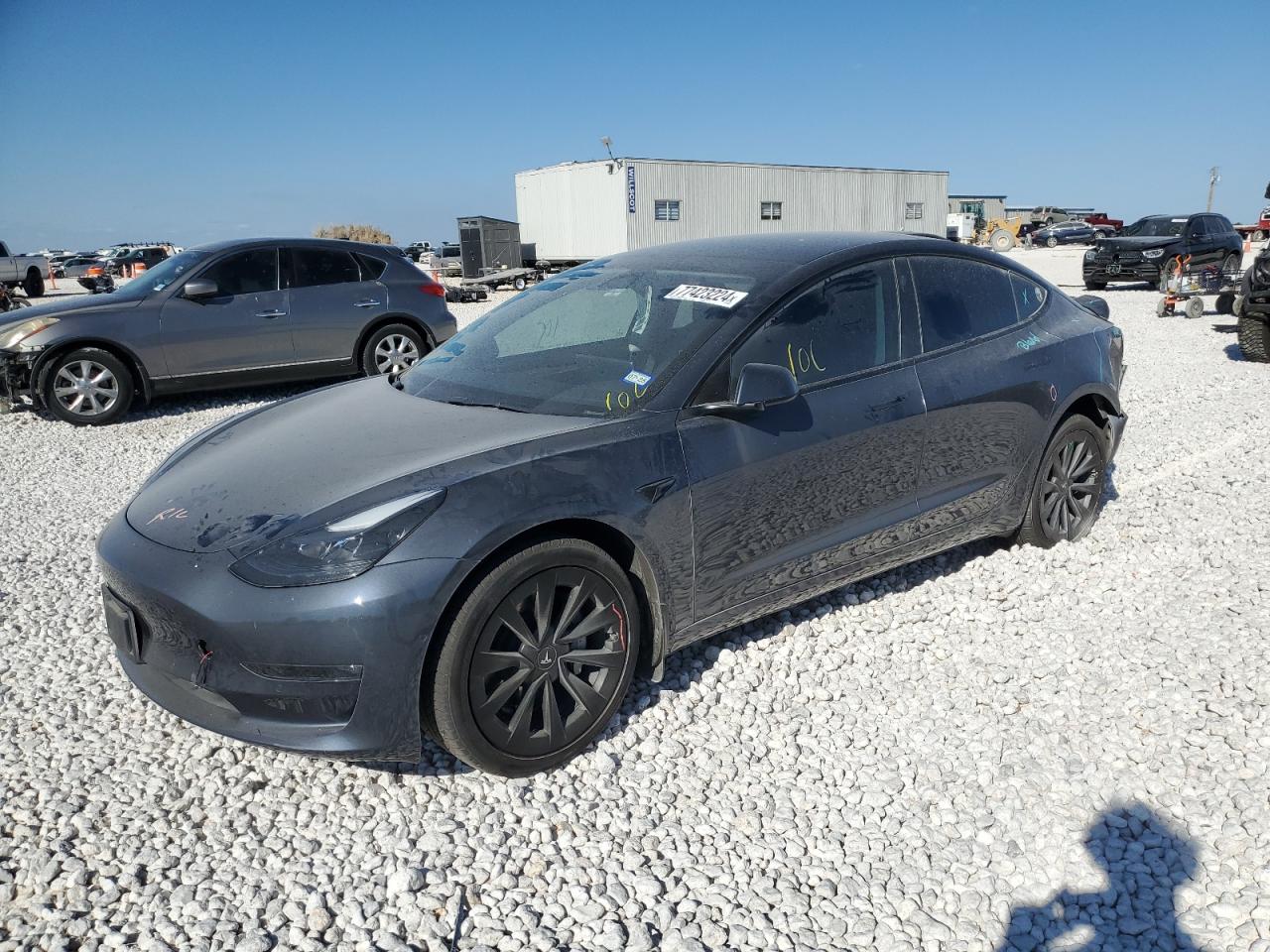 2022 TESLA MODEL 3  VIN:5YJ3E1EB0NF300466