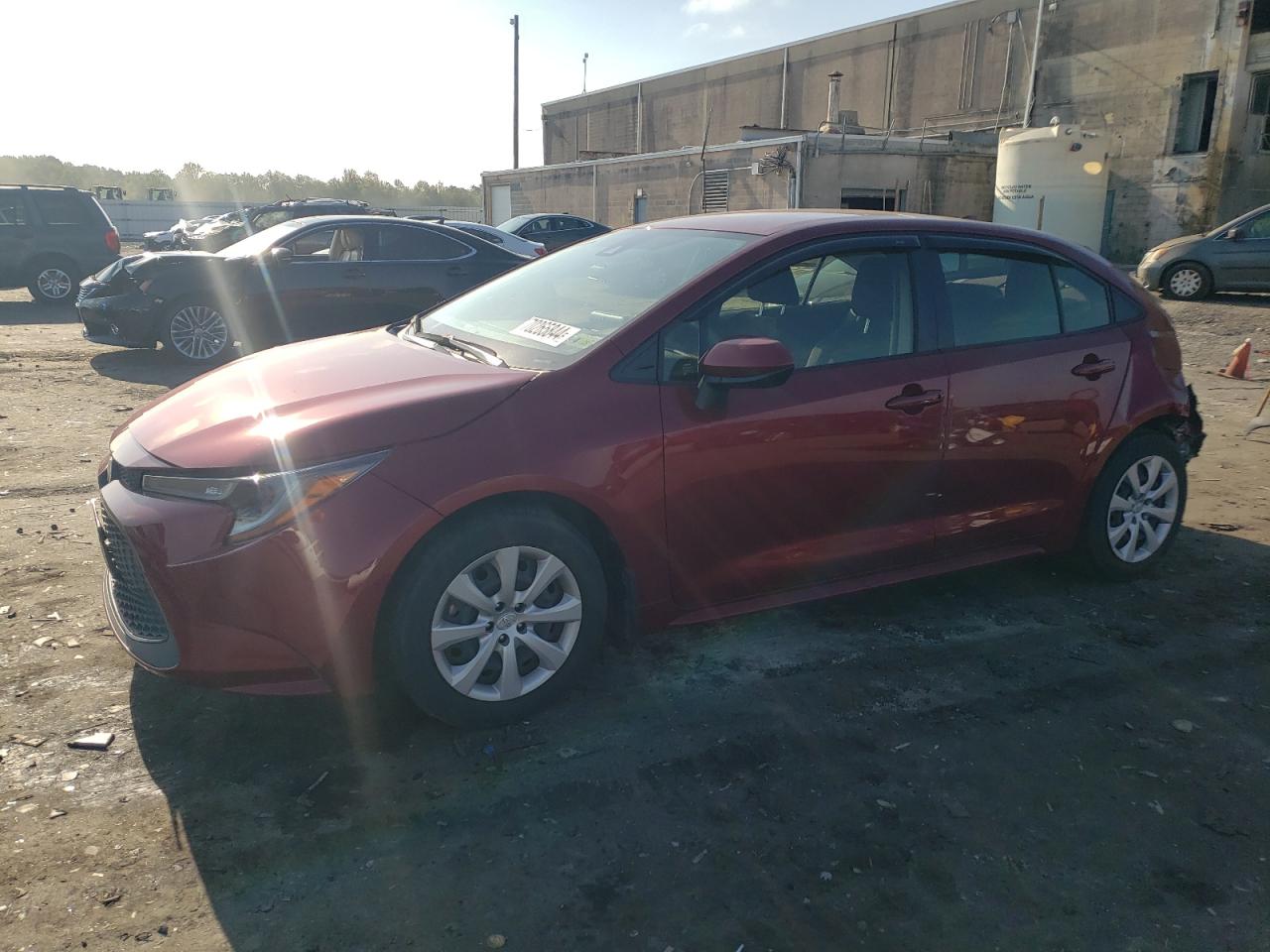 2022 TOYOTA COROLLA LE VIN:JTDEPMAE9NJ216773