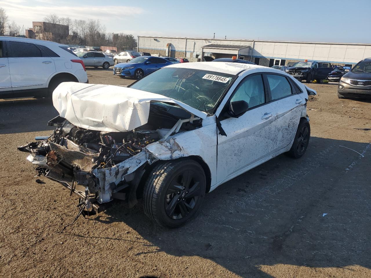 2022 HYUNDAI ELANTRA SEL VIN:5NPLM4AG6NH064560