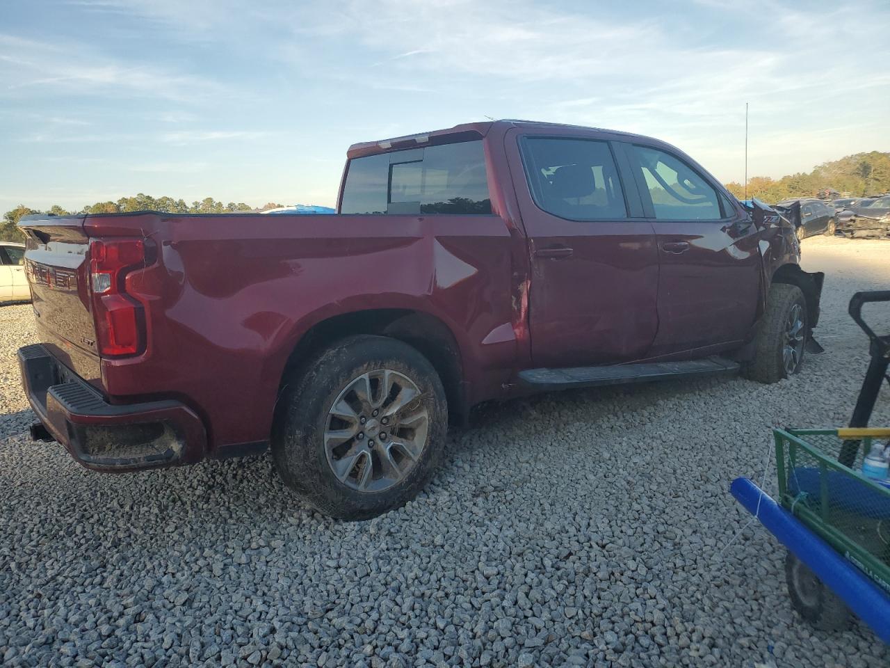 2022 CHEVROLET SILVERADO LTD K1500 RST VIN:1GCUYEEDXNZ138764