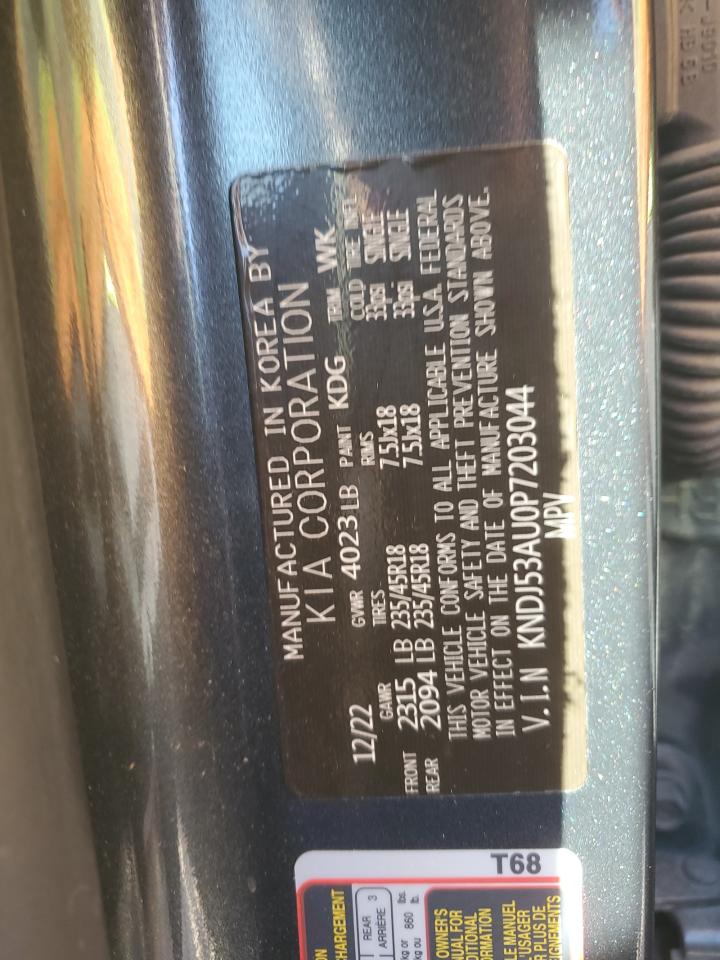 2023 KIA SOUL GT LINE VIN:KNDJ53AU0P7203044