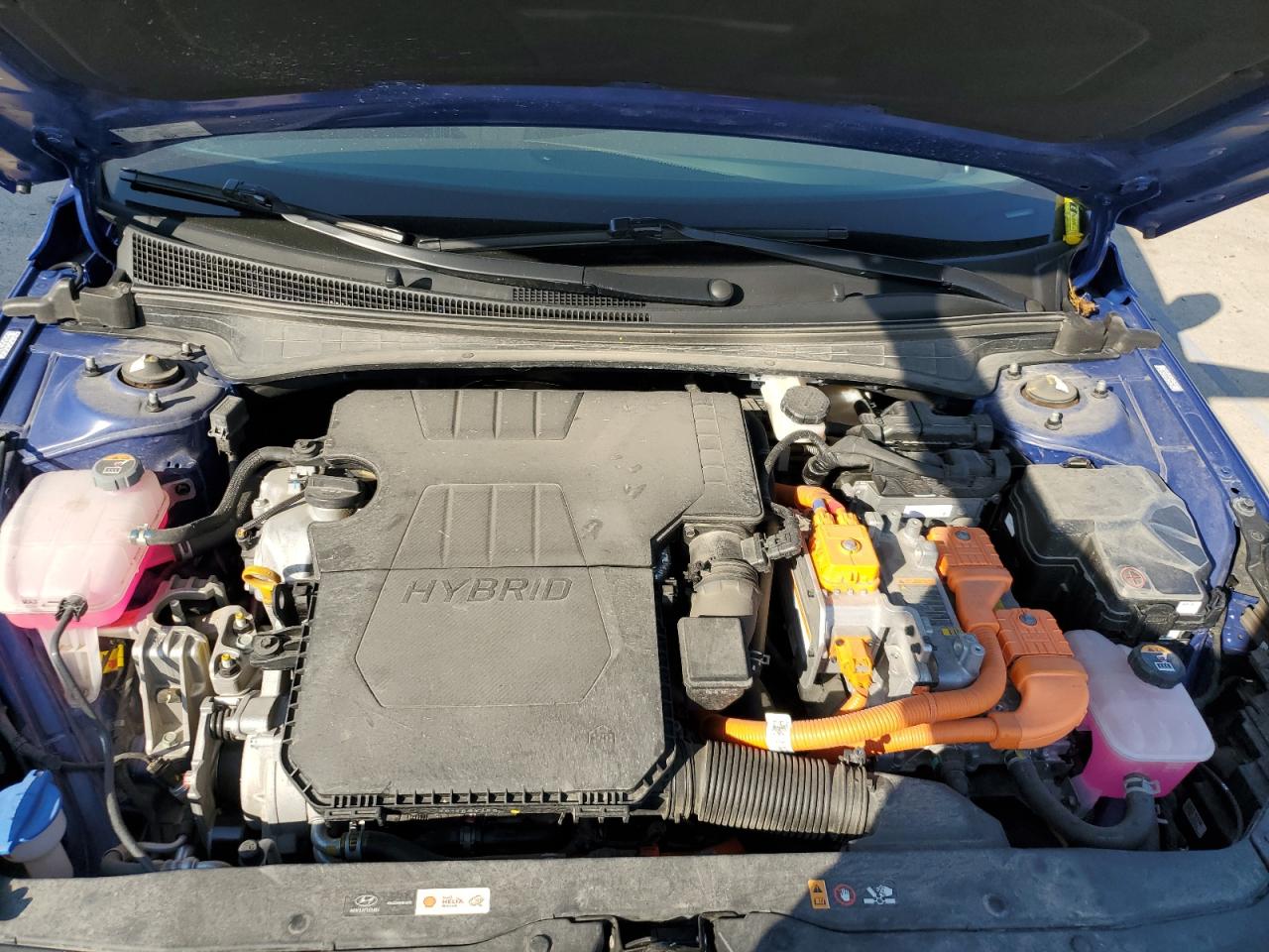 2022 HYUNDAI ELANTRA BLUE VIN:KMHLM4AJ0NU031292
