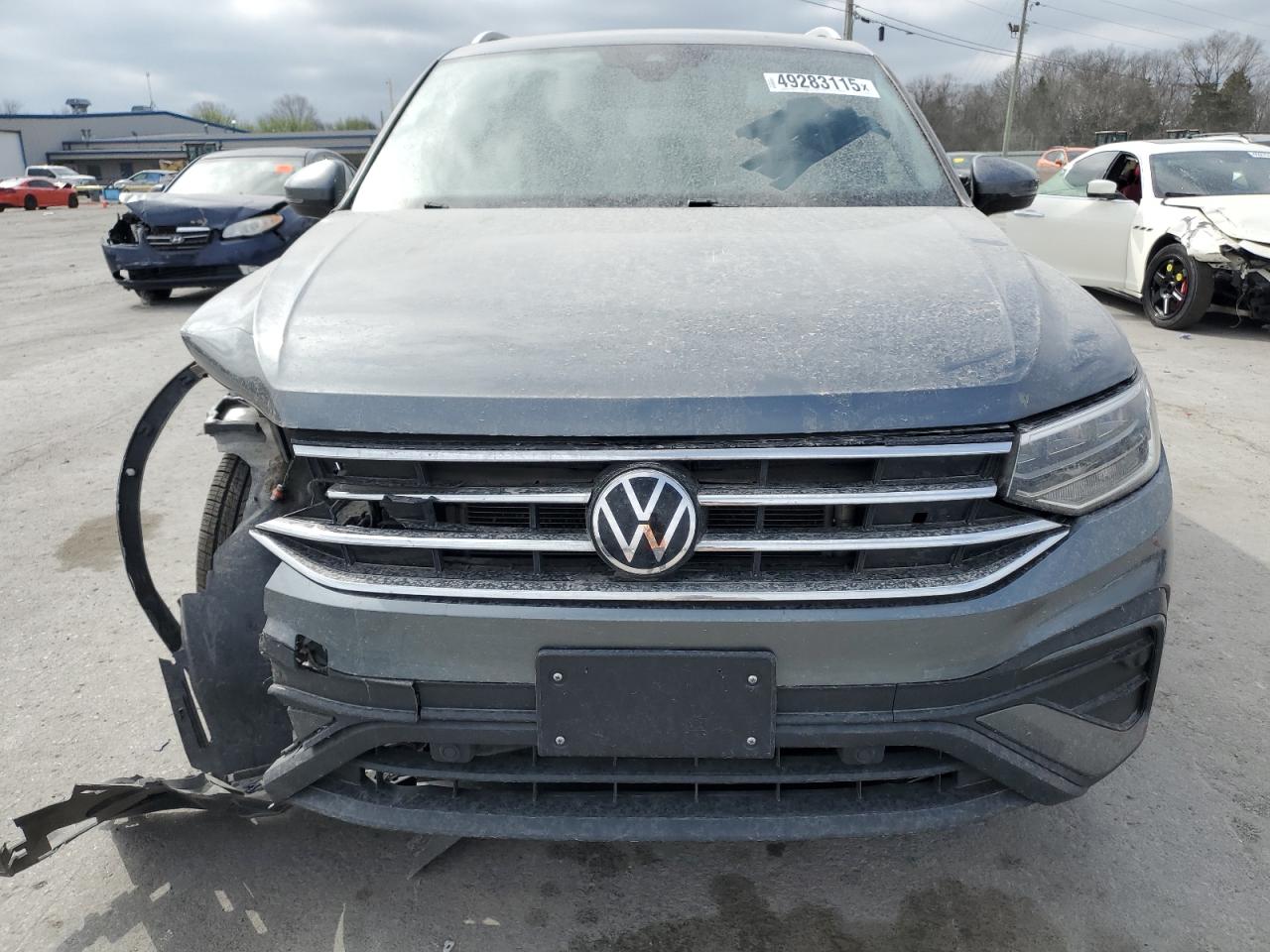 2022 VOLKSWAGEN TIGUAN SE VIN:3VV3B7AX1NM145288