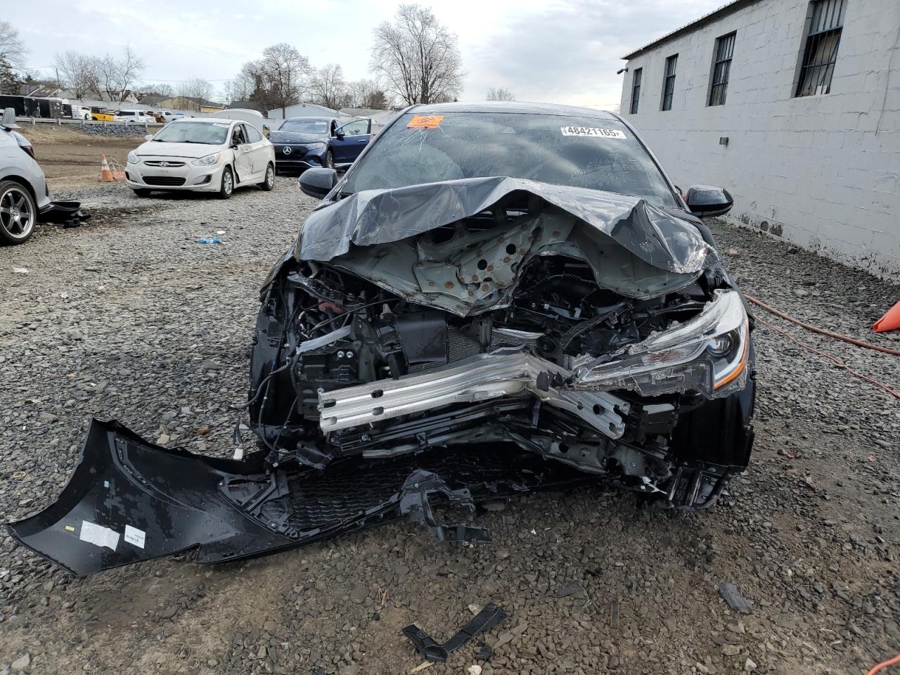 2022 TOYOTA COROLLA LE VIN:JTDEPMAE5NJ192259