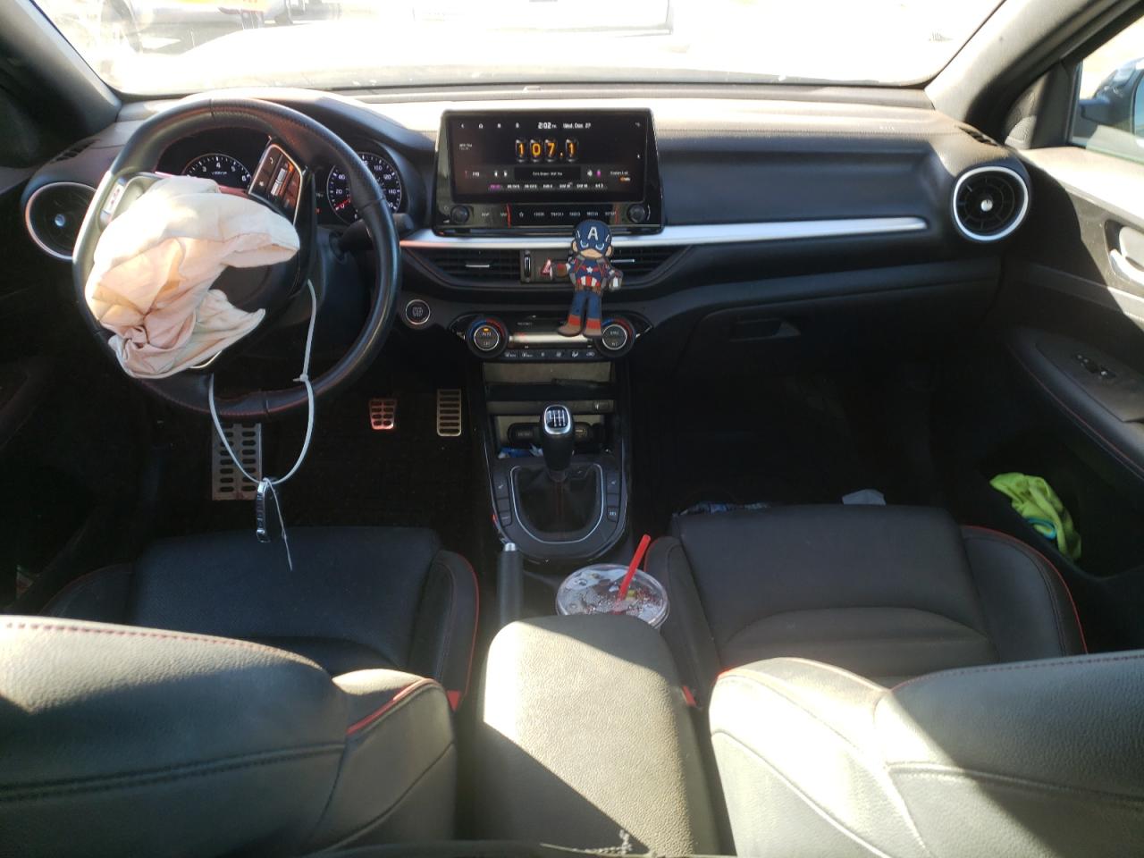 2022 KIA FORTE GT VIN:3KPF44AC7NE492782