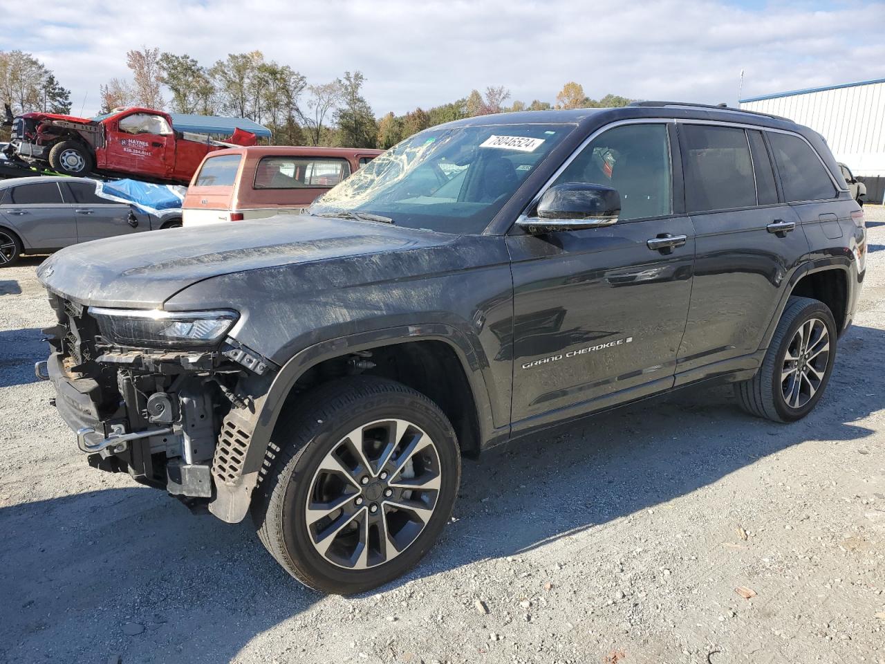 2022 JEEP GRAND CHEROKEE OVERLAND VIN:1C4RJHDG9N8604021