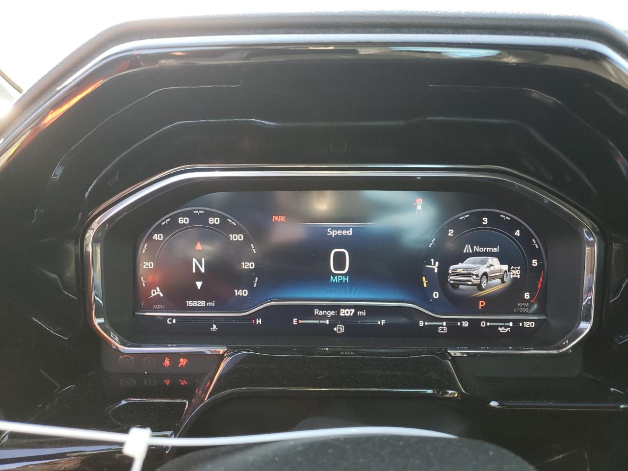 2024 CHEVROLET SILVERADO K1500 LTZ VIN:1GCUDGE81RZ243550