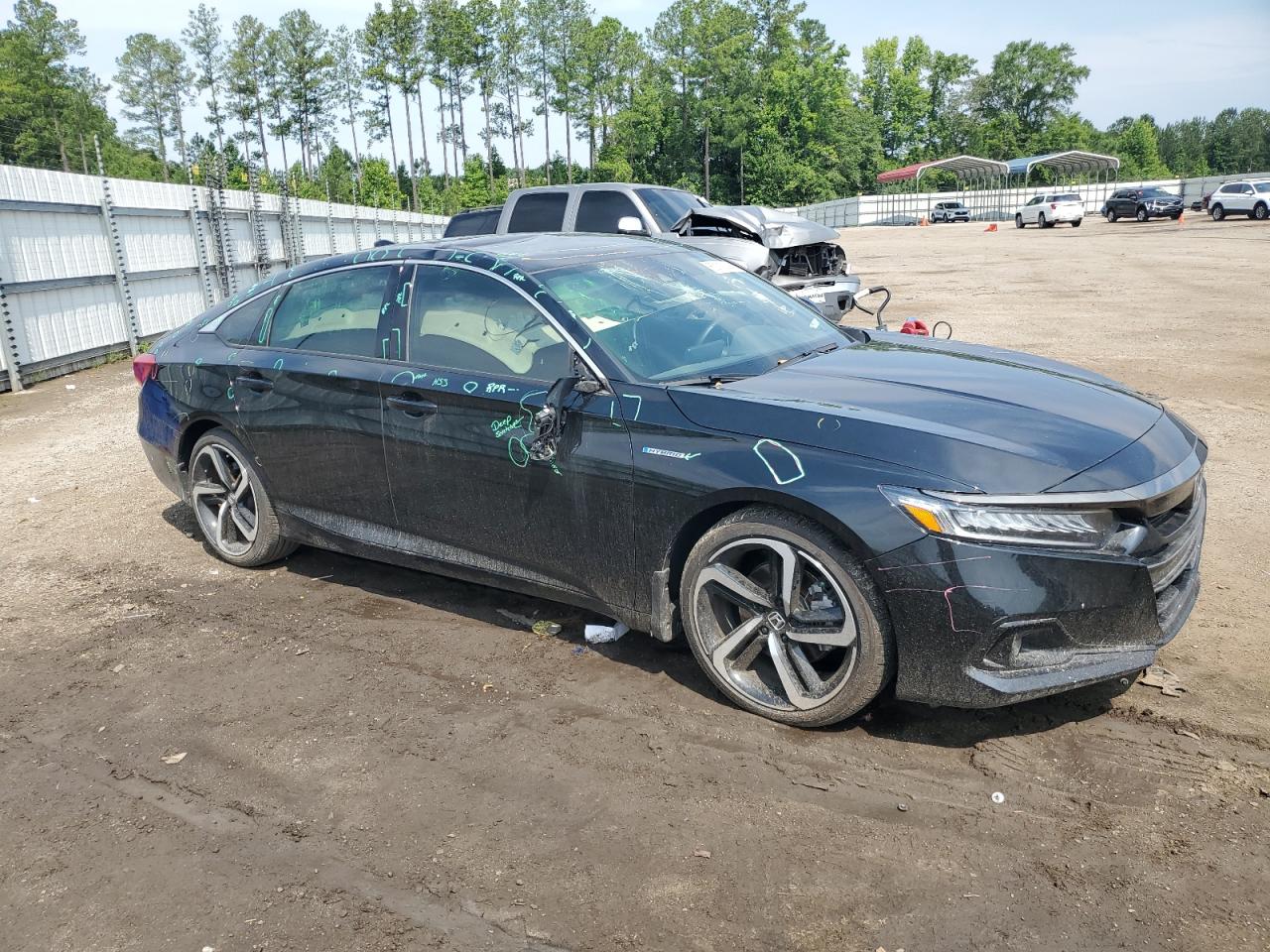 2022 HONDA ACCORD HYBRID SPORT VIN:1HGCV3F23NA047776