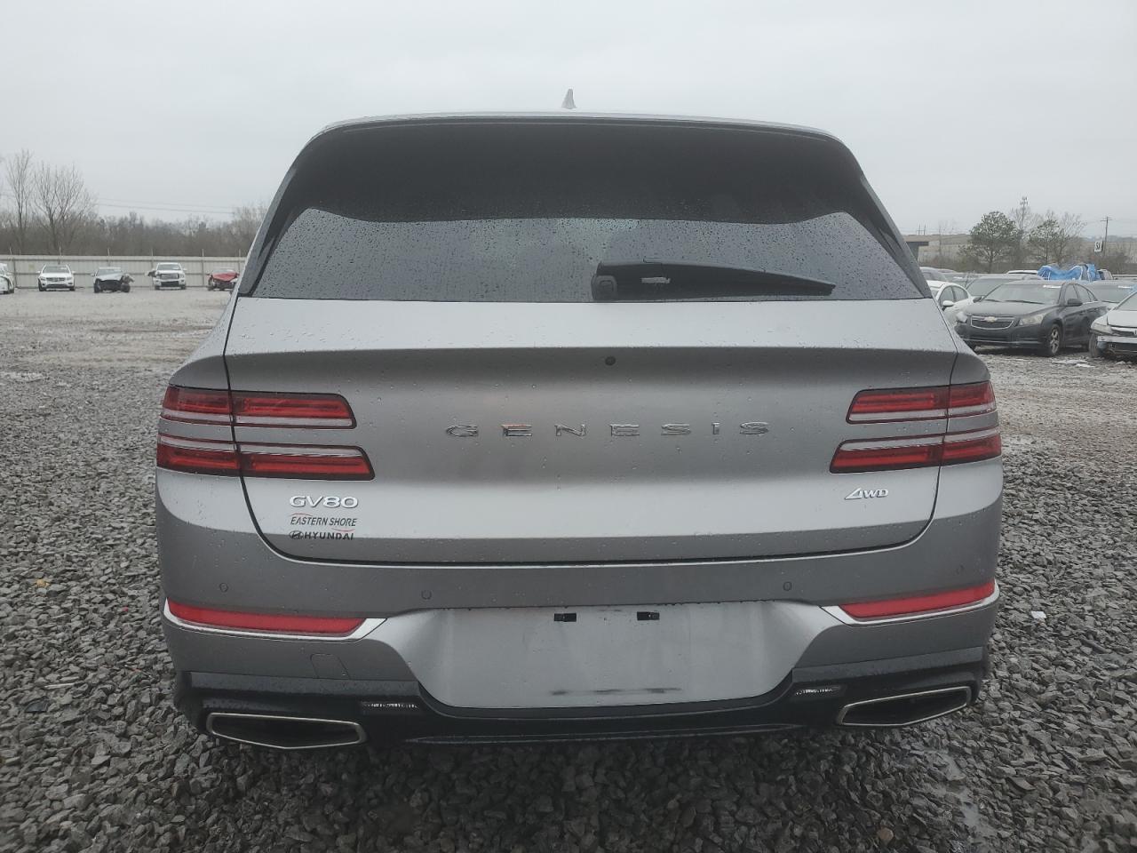 2022 GENESIS GV80 BASE VIN:KMUHBDSB8NU096461