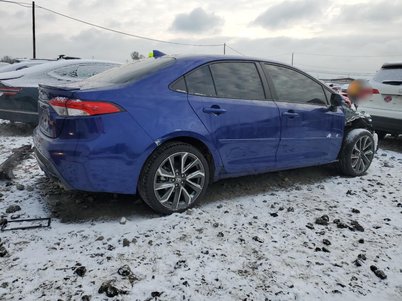 2022 TOYOTA COROLLA SE VIN:5YFS4MCEXNP113477