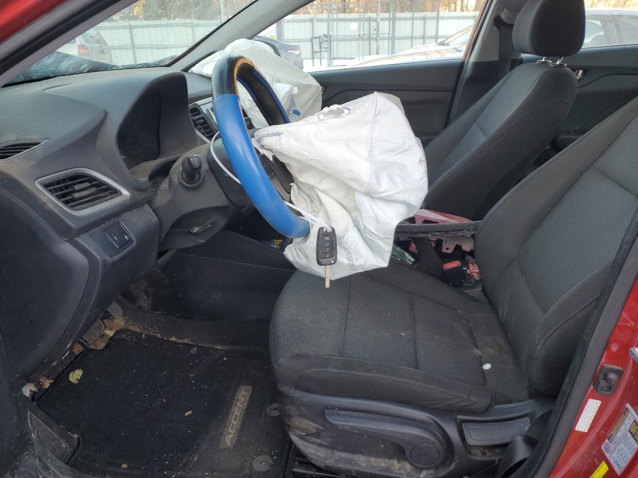 2022 HYUNDAI ACCENT SE VIN:3KPC24A64NE166554