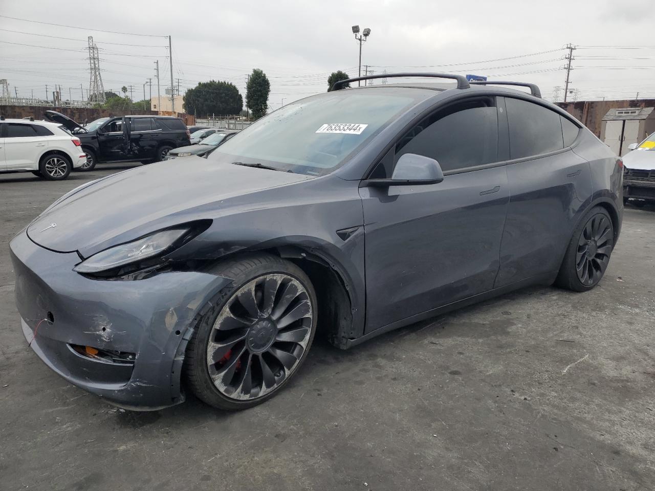 2022 TESLA MODEL Y  VIN:7SAYGDEF9NF405384