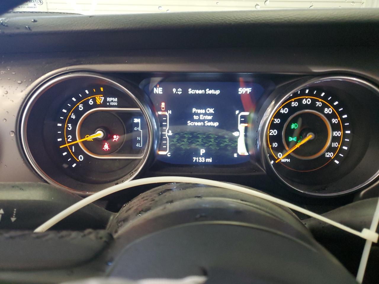 2023 JEEP GLADIATOR SPORT VIN:1C6HJTAG2PL577965