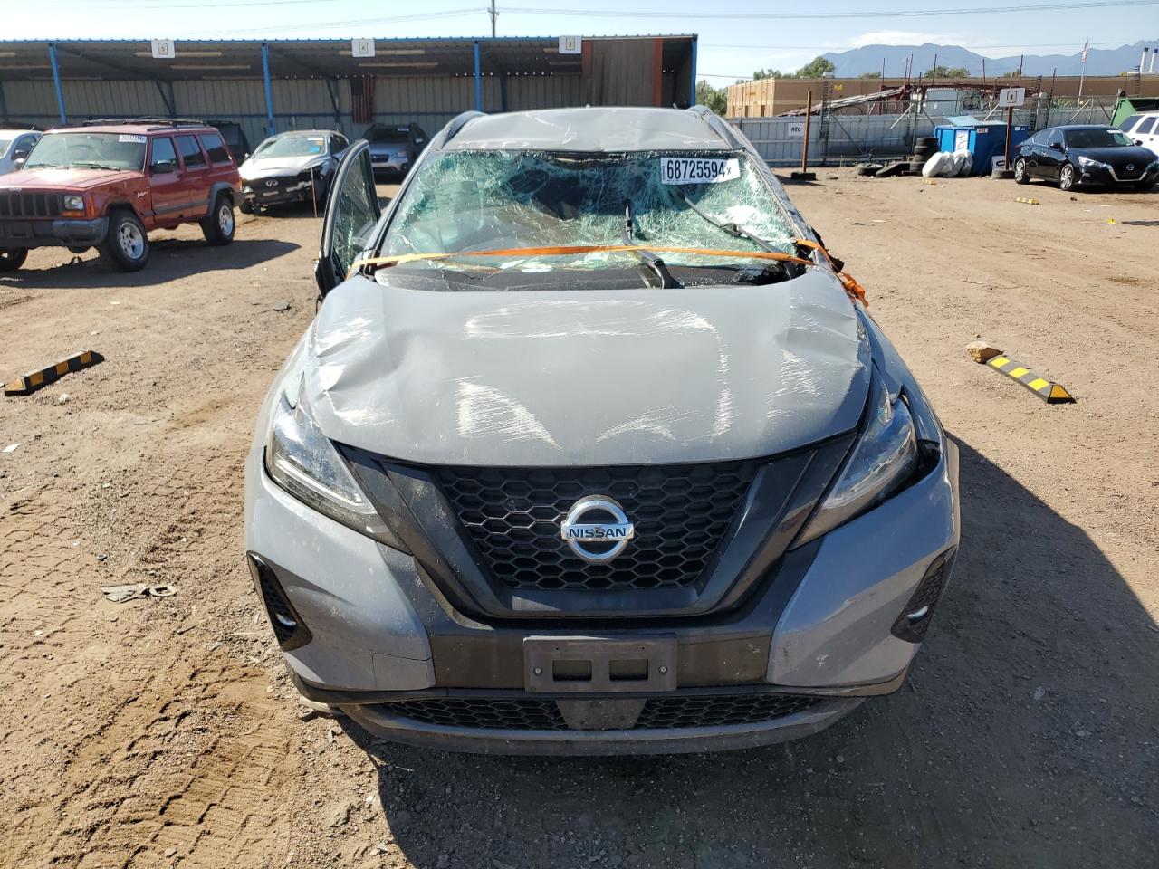 2022 NISSAN MURANO SV VIN:5N1AZ2BS9NC111569