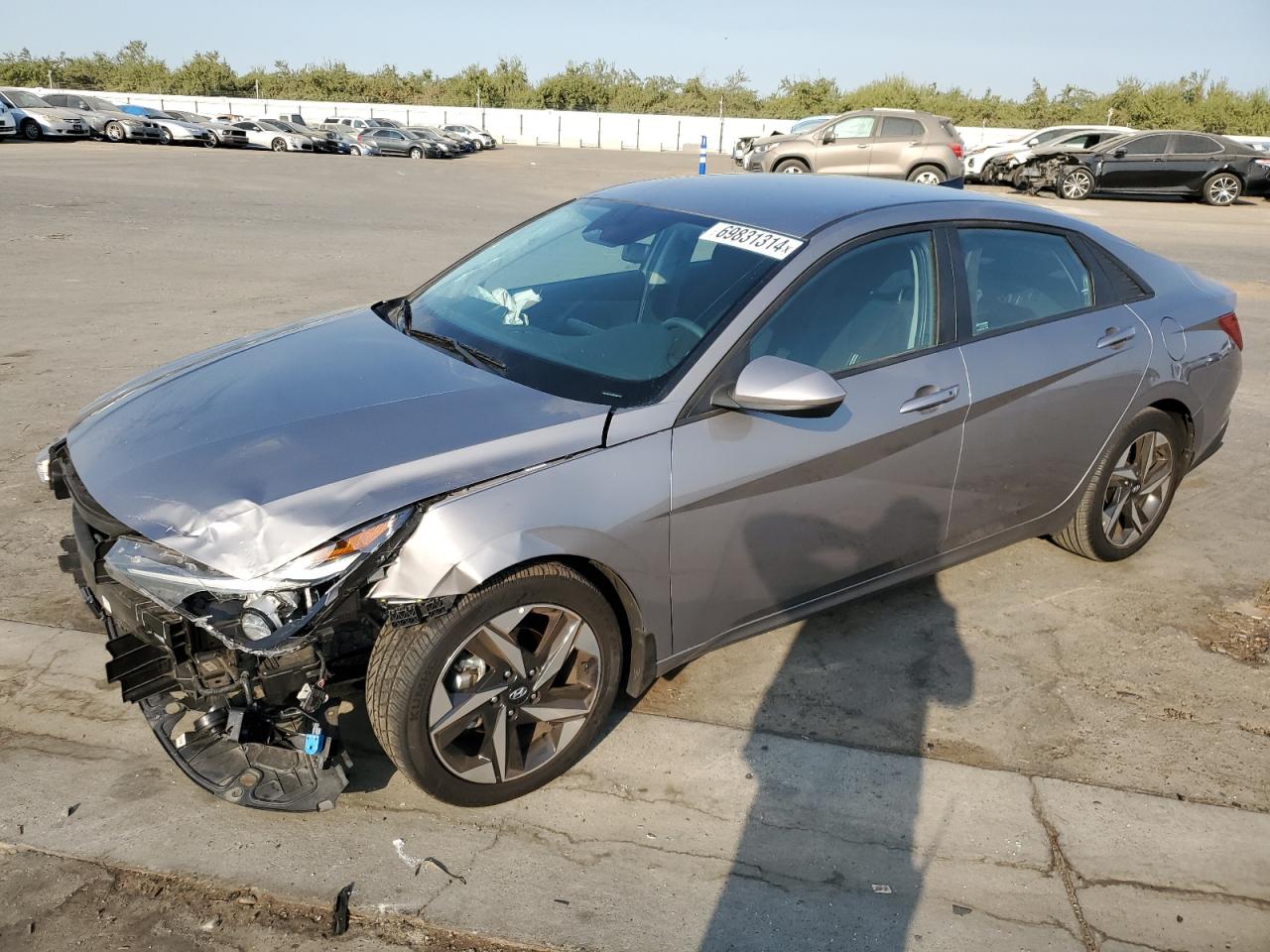 2023 HYUNDAI ELANTRA SEL VIN:KMHLS4AG5PU606743