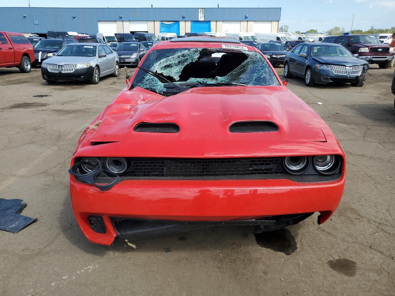 2022 DODGE CHALLENGER SRT HELLCAT VIN:2C3CDZC91NH155387