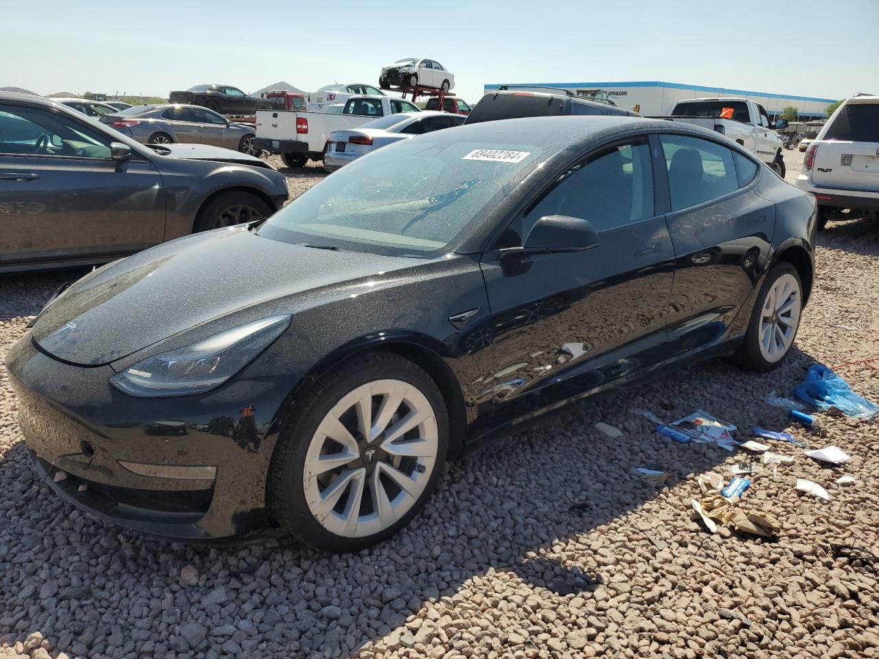 2022 TESLA MODEL 3  VIN:5YJ3E1EBXNF127250