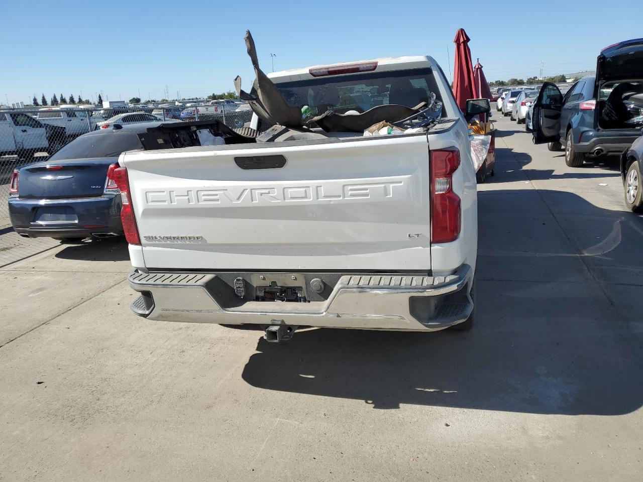 2022 CHEVROLET SILVERADO LTD K1500 LT VIN:3GCUYDED9NG182233