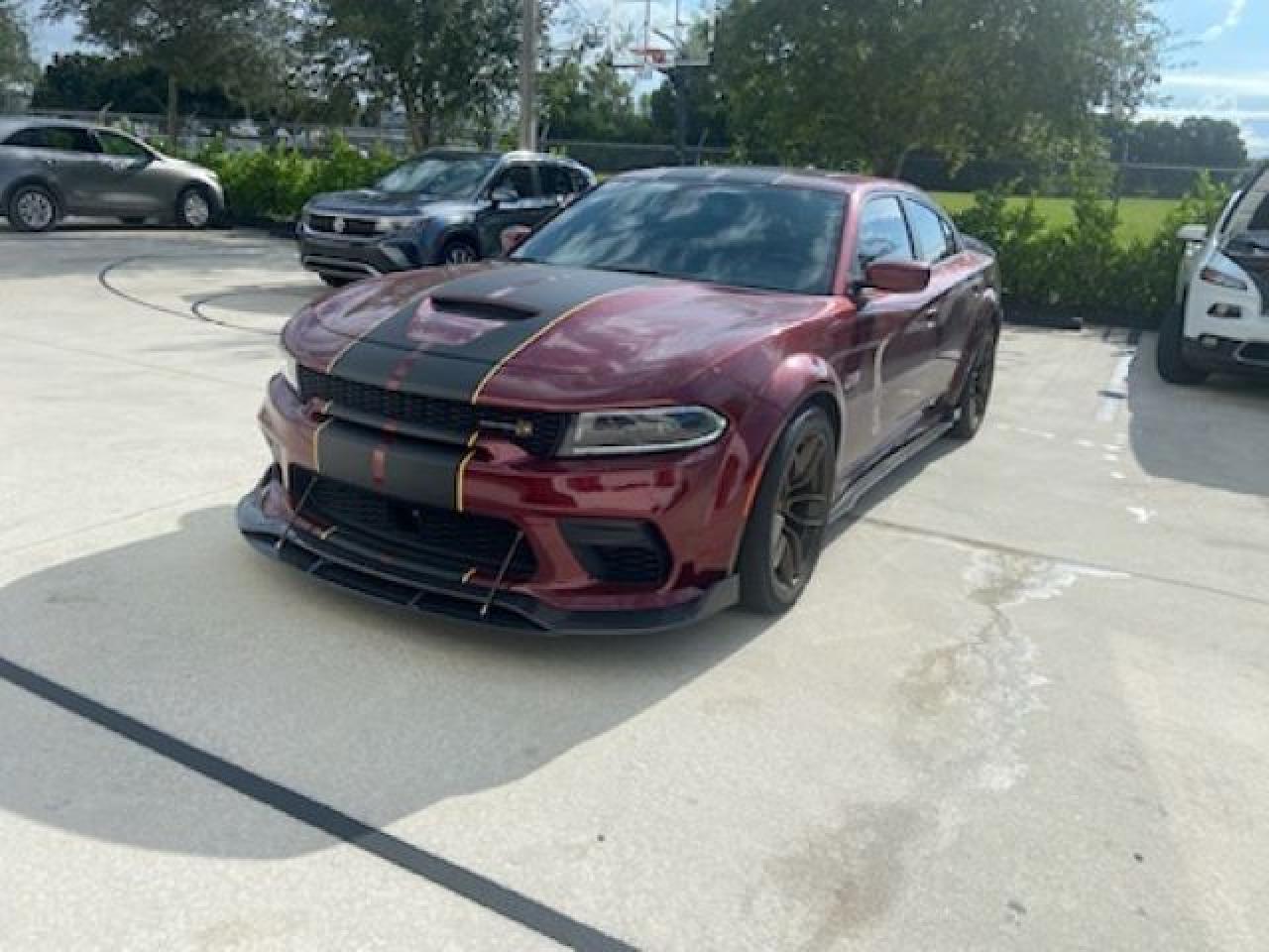 2022 DODGE CHARGER SCAT PACK VIN:2C3CDXGJ8NH122136