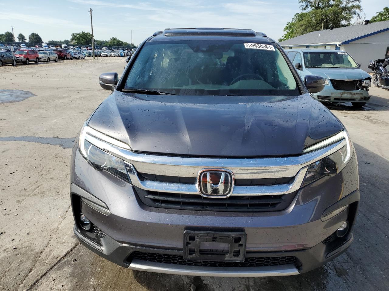 2022 HONDA PILOT EXL VIN:5FNYF6H59NB013486