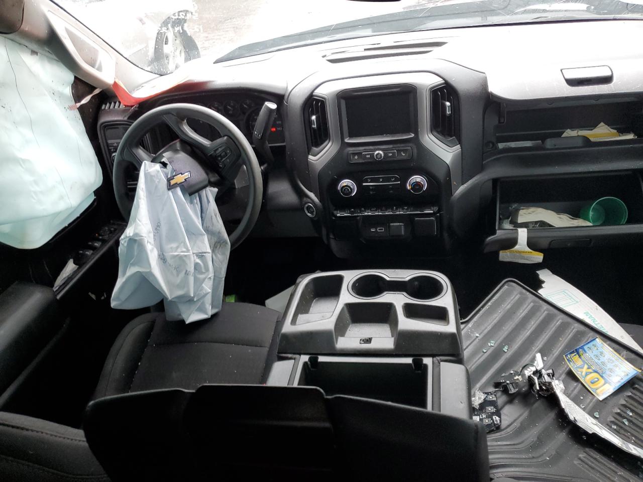 2022 CHEVROLET SILVERADO C1500 CUSTOM VIN:3GCPABEK5NG605426