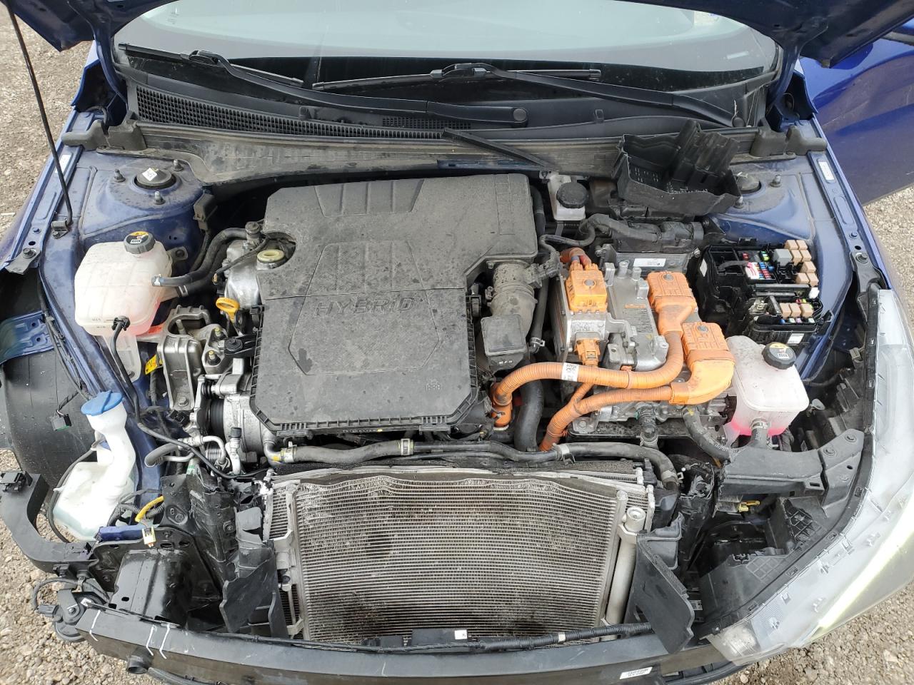 2023 HYUNDAI ELANTRA BLUE VIN:KMHLM4AJ2PU043009