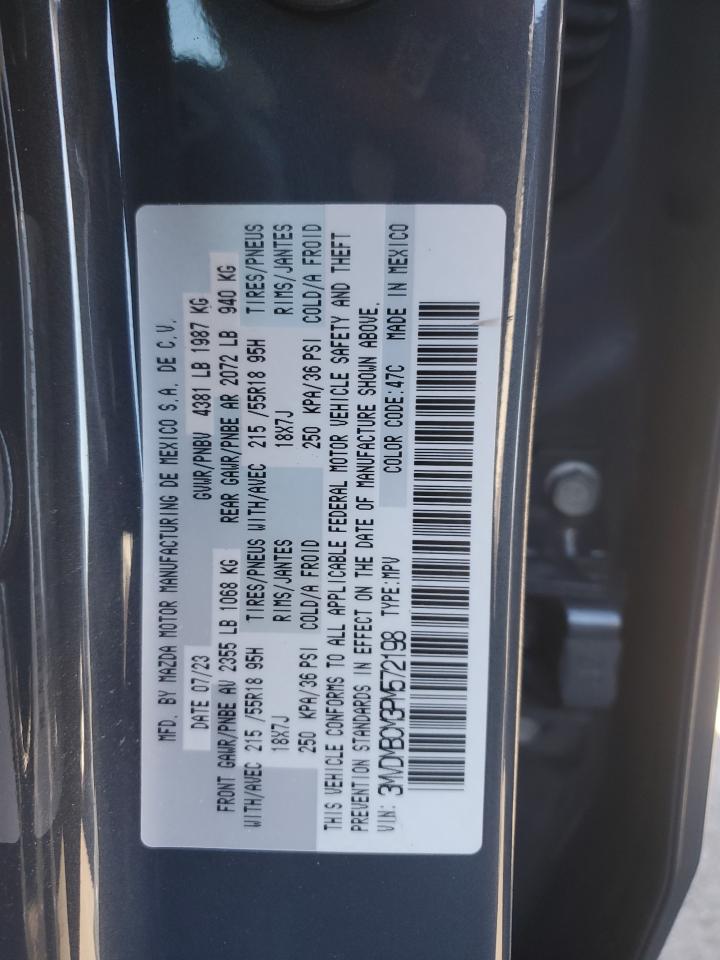 2023 MAZDA CX-30 PREFERRED VIN:3MVDMBCM3PM572198