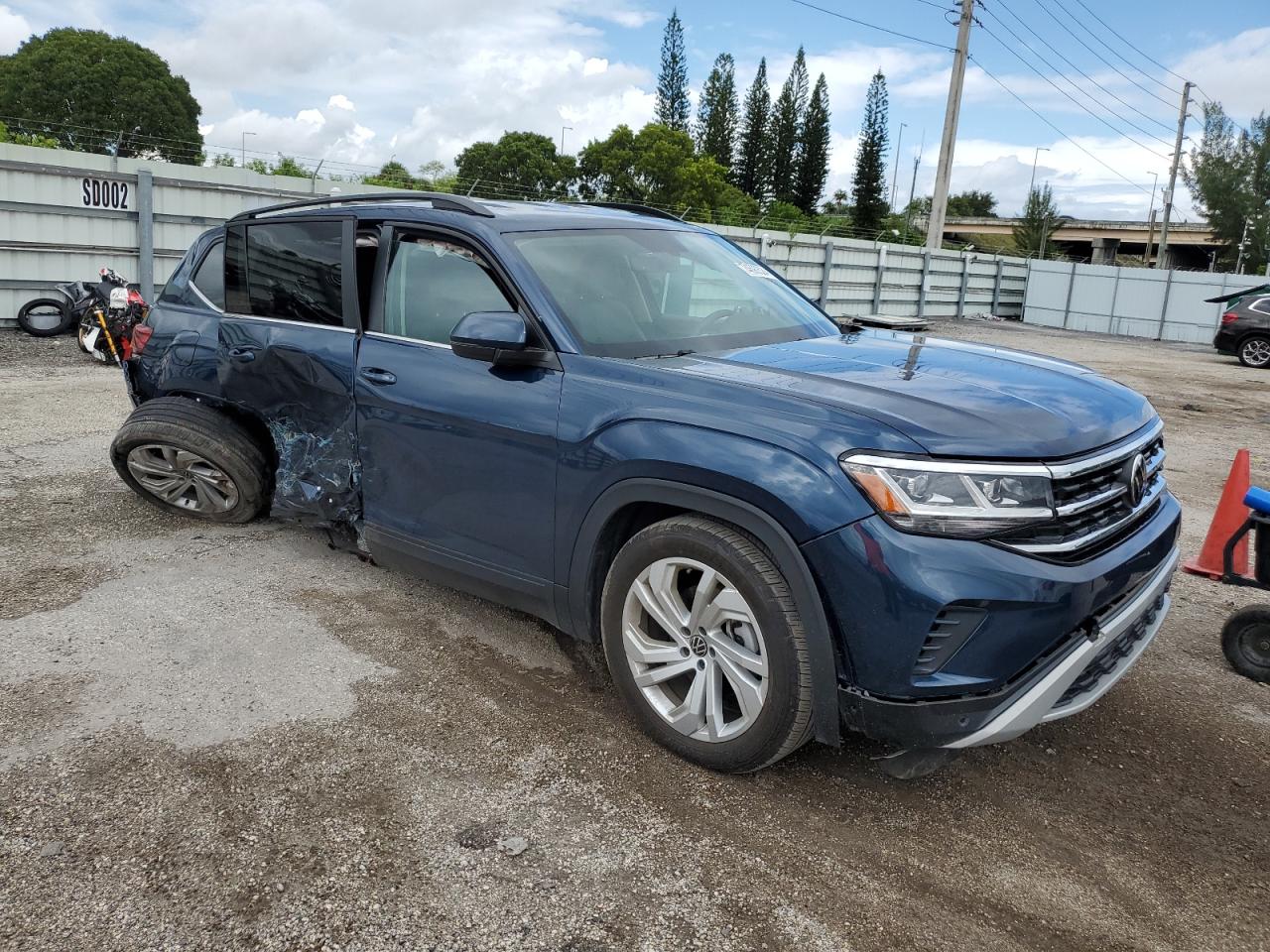 2023 VOLKSWAGEN ATLAS SE VIN:1V2WR2CA2PC537153