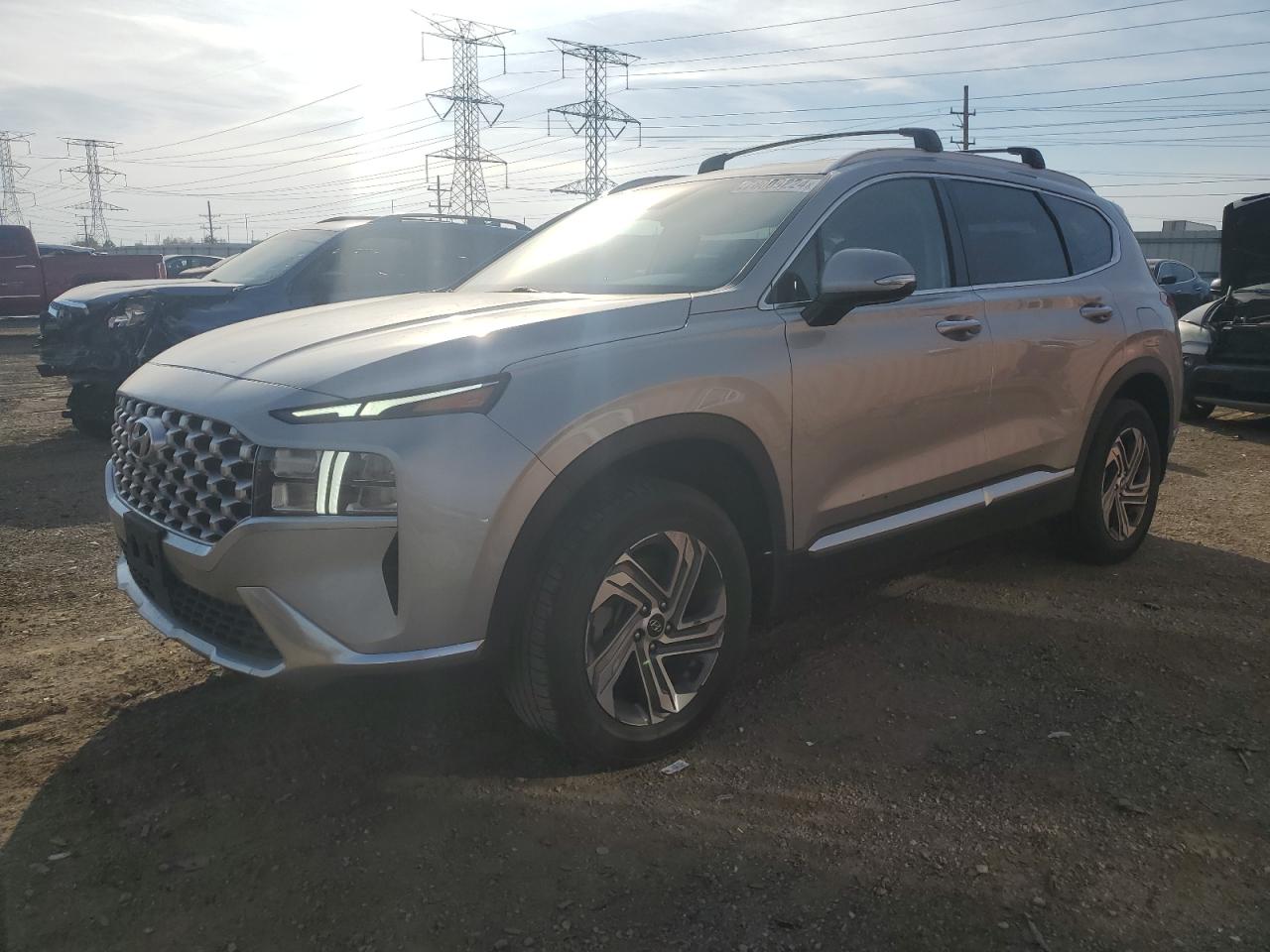 2022 HYUNDAI SANTA FE SEL VIN:5NMS6DAJ0NH400461