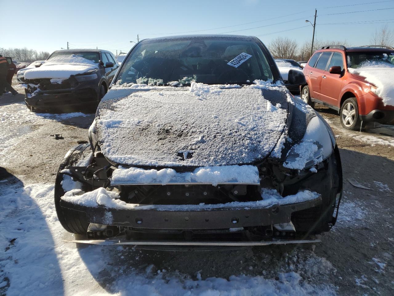 2022 TESLA MODEL Y  VIN:7SAYGDEE4NA018004