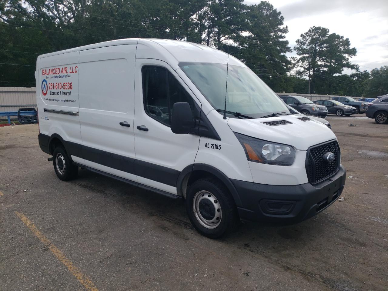 2023 FORD TRANSIT T-250 VIN:1FTBR1C87PKA75623