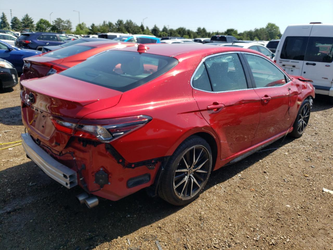 2022 TOYOTA CAMRY SE VIN:4T1T11AK7NU031130