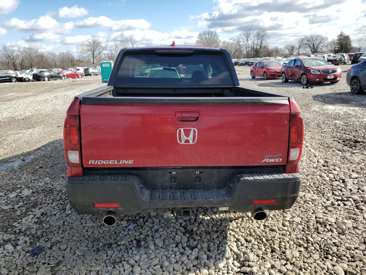 2023 HONDA RIDGELINE SPORT VIN:5FPYK3F1XPB049904