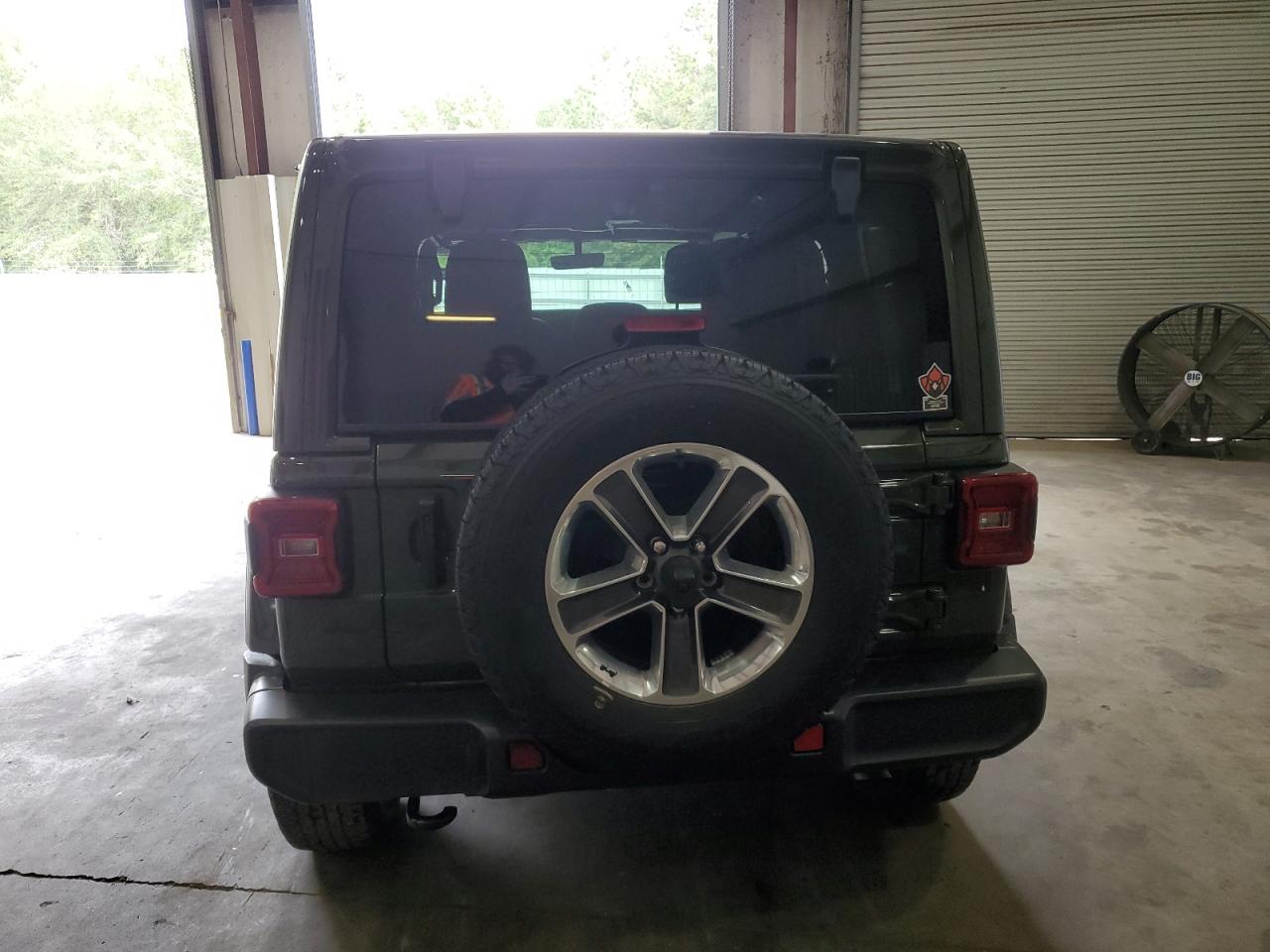 2022 JEEP WRANGLER UNLIMITED SAHARA VIN:1C4HJXEN5NW254448
