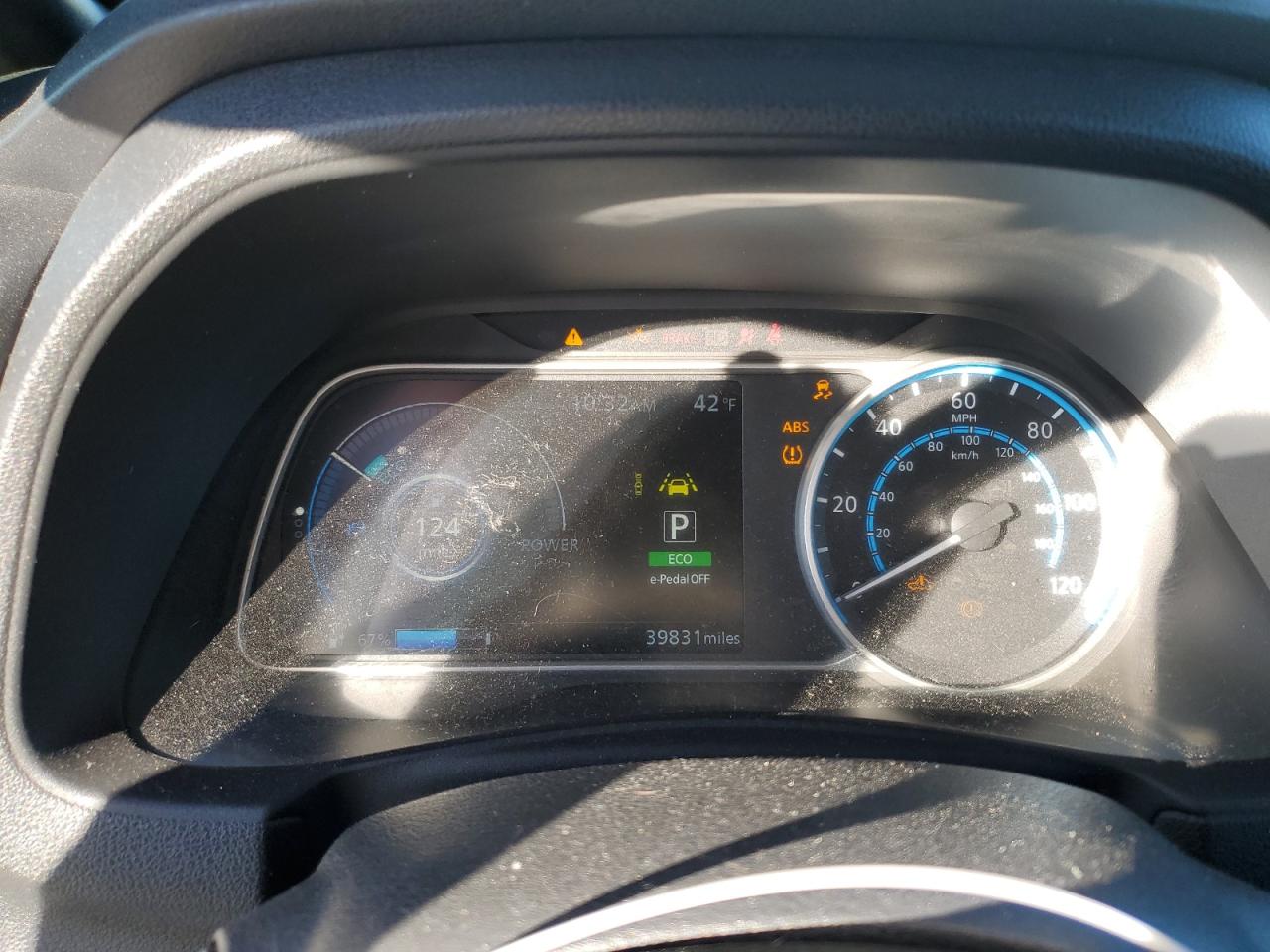 2022 NISSAN LEAF S PLUS VIN:1N4BZ1BV2NC552608