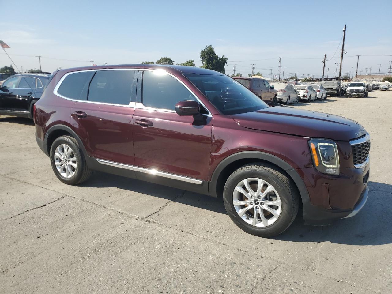 2022 KIA TELLURIDE LX VIN:5XYP24HC3NG205490