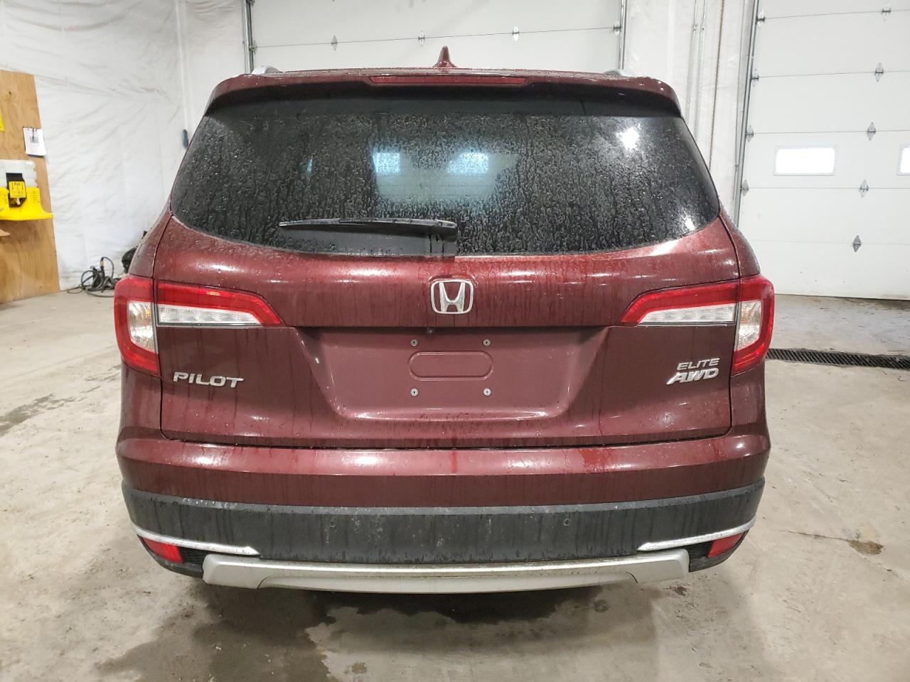 2022 HONDA PILOT ELITE VIN:5FNYF6H09NB072333