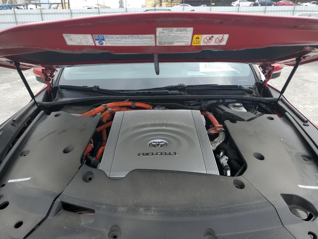 2022 TOYOTA MIRAI LE VIN:JTDAAAAA9NA004631