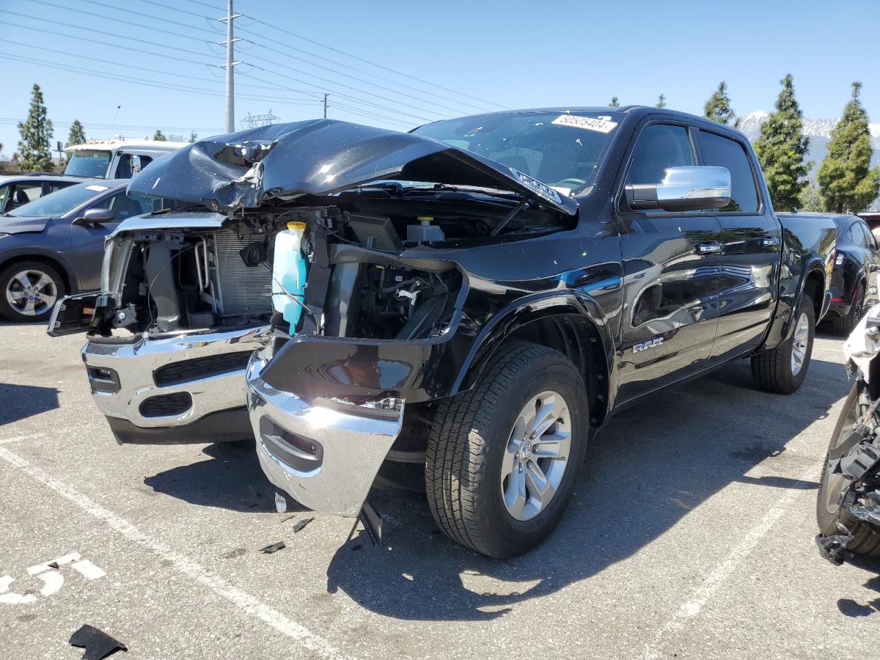 2022 RAM 1500 LARAMIE VIN:1C6SRFJT7NN363777