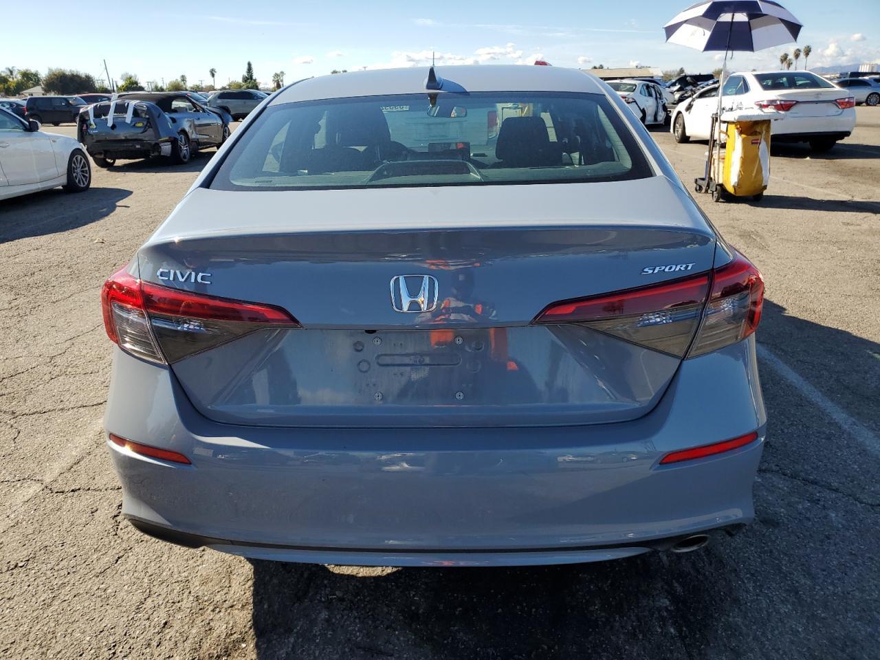 2022 HONDA CIVIC SPORT VIN:2HGFE2F5XNH608204