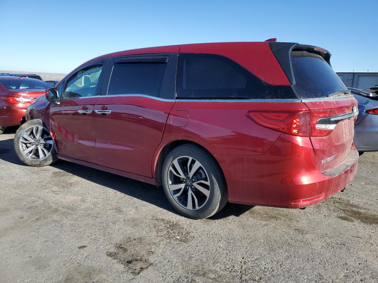 2022 HONDA ODYSSEY TOURING VIN:5FNRL6H88NB057888