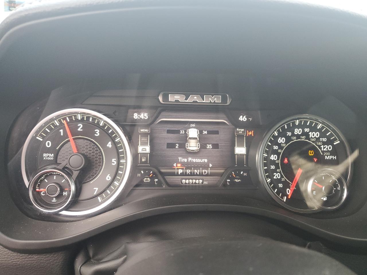 2022 RAM 1500 LARAMIE VIN:1C6SRFJT9NN455182