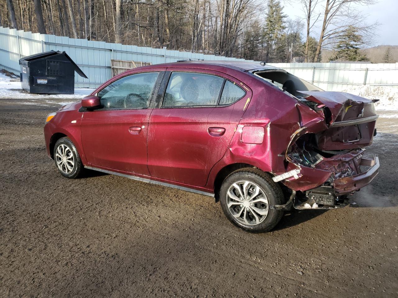 2024 MITSUBISHI MIRAGE G4 ES VIN:ML32FUFJ6RHF05690