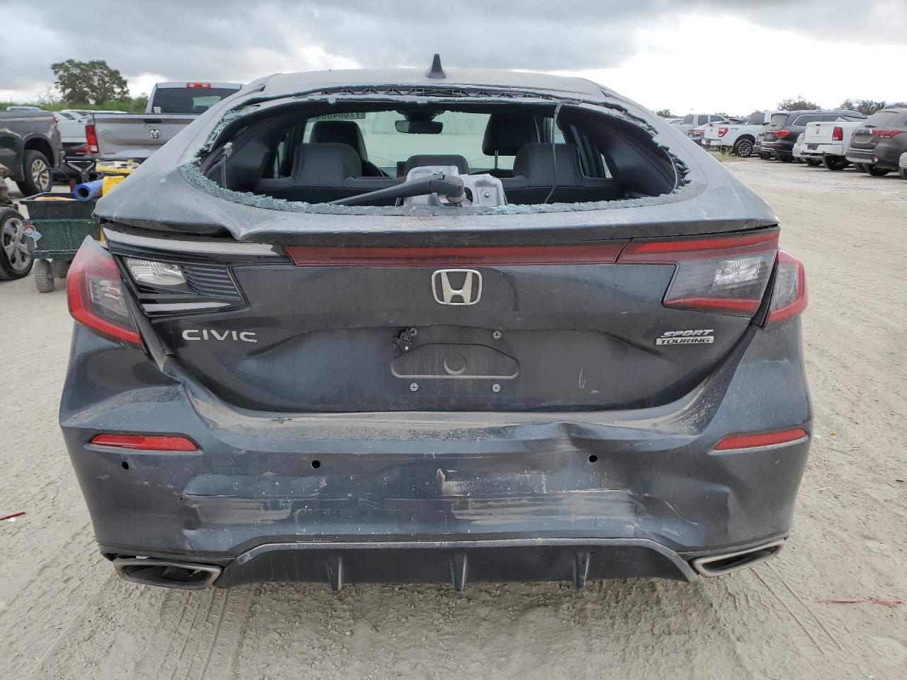 2022 HONDA CIVIC SPORT TOURING VIN:19XFL1H81NE019754