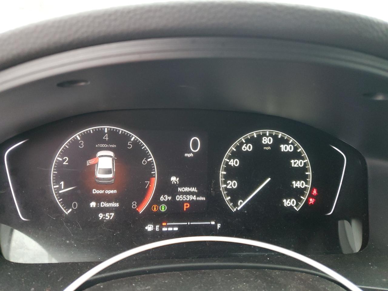 2022 HONDA CIVIC SPORT VIN:2HGFE2F55NH589433