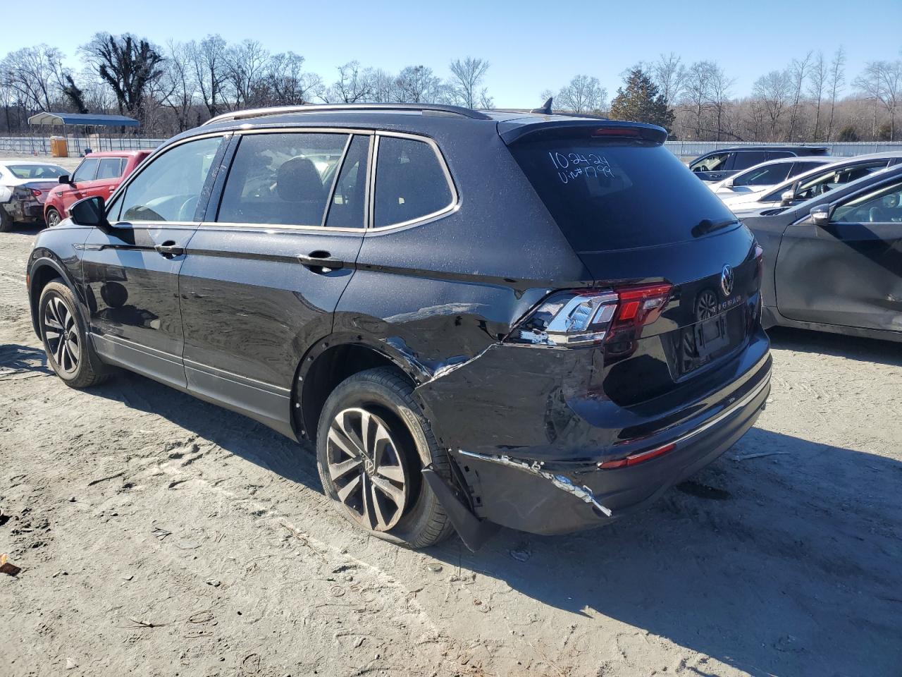 2022 VOLKSWAGEN TIGUAN S VIN:3VV0B7AX7NM131799