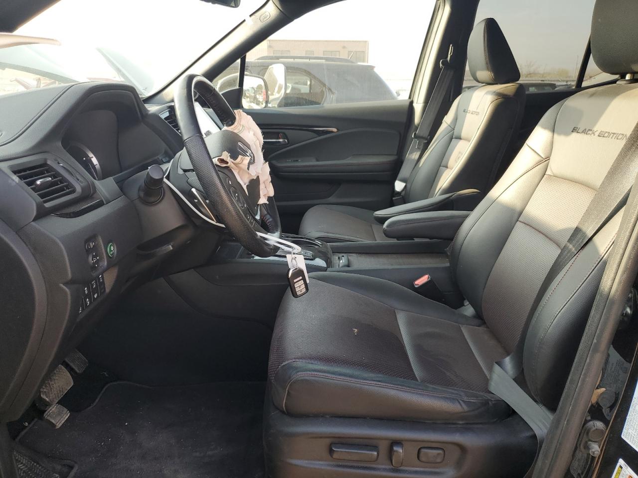 2022 HONDA RIDGELINE BLACK EDITION VIN:5FPYK3F89NB009811