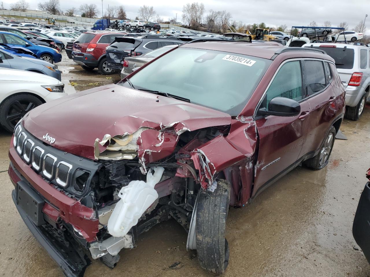 2022 JEEP COMPASS LATITUDE VIN:3C4NJCBB0NT174826